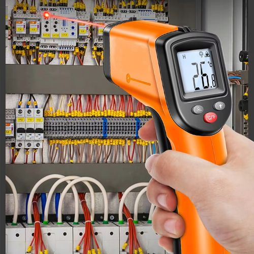 MIERNIK PIROMETR LASEROWY TEMPERATURY TERMOMETR BEZDOTYKOWY -50 +550 WH550 na Arena.pl