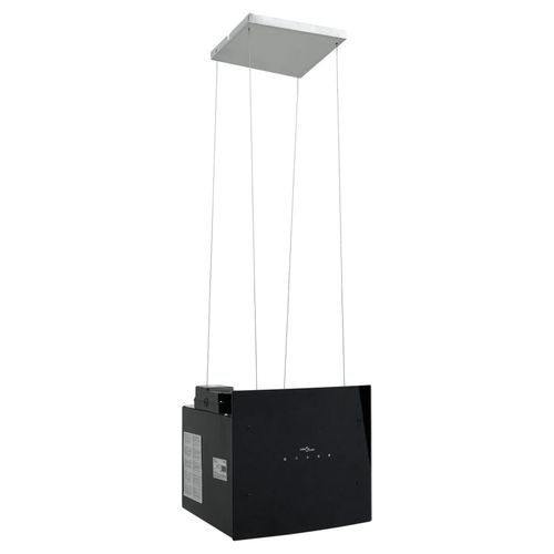 Okap wyspowy z panelem dotykowym LCD, szkło hartowane na Arena.pl