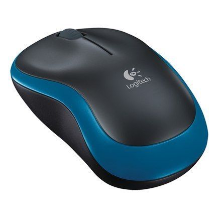 Logitech Mouse M185 Wireless, Blue/ black na Arena.pl