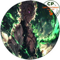 Opłatek waflowy na tort - Demon Slayer - Miecz zabójcy demonów