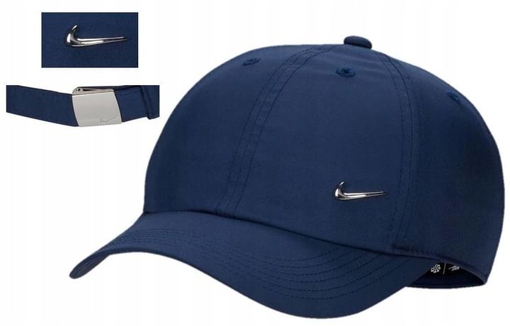 Czapka z daszkiem NIKE Dri-FIT granatowa Bejsbolówka Męska L/XL CLUB zdjęcie 1