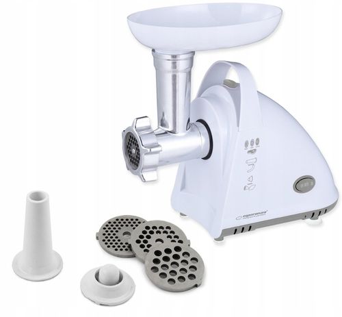 MASZYNKA DO MIELENIA MIĘSA ELEKTRYCZNA DUŻA MOC 2200W + DYSZA DO KIEŁBASY na Arena.pl