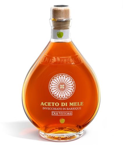 Włoski ocet jabłkowy DUE VITTORIE NIEFILTROWANY naturalnie słodki 500ml na Arena.pl