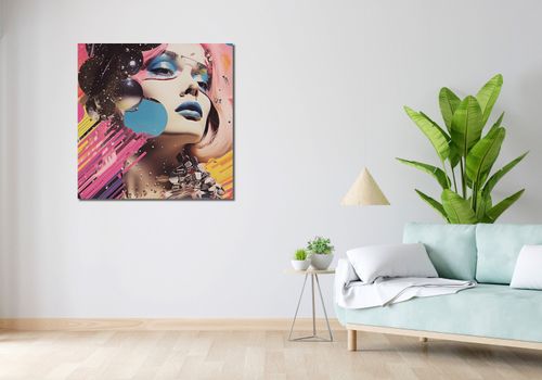 Obraz 90x90cm Portret Neo na Arena.pl