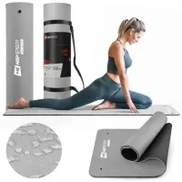 Mata gimnastyczna wodoodporna wytrzymała do jogi ćwiczeń TPE antypoślizgowa