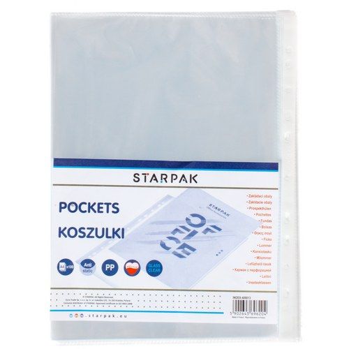 ND39_409013 I KOSZULKA A4 PP KRYST STARPAK 100SZT na Arena.pl