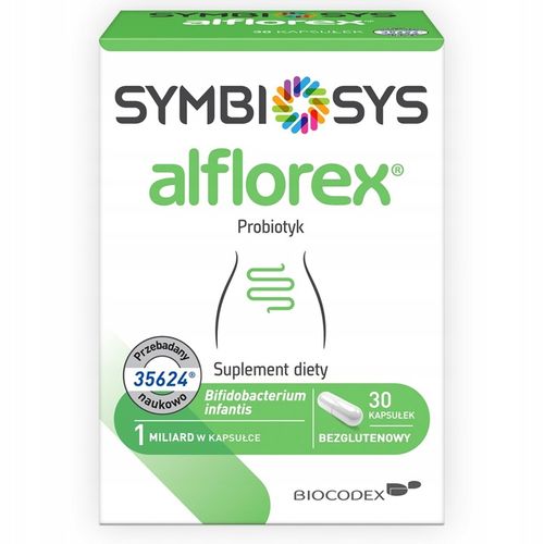 Alflorex probiotyk na jelita IBS szczep Bifidobacterium infantis 30 kaps. na Arena.pl