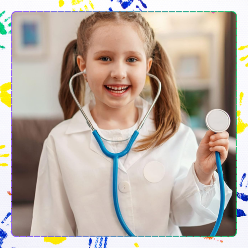 doktor drewniany zestaw lekarski lekarz stetoskop strój dla dzieci na Arena.pl