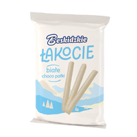 Beskidzkie Łakocie choco pałki w czekoladzie białej 140 g