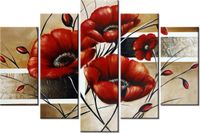 100CM 150CM OBRAZ 5 ELEM POLNE MAKI ŚCIENNY