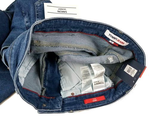 Męskie jeansy Tommy Jeans Simon -Skinny DM0DM16019 Tommy Hilfiger W32/L34 na Arena.pl
