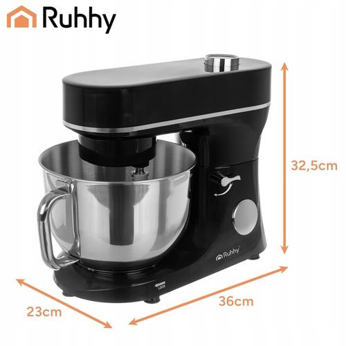Robot Kuchenny Planetarny z Podgrzewaną Misą 5,7L Ruhhy Mikser do na Arena.pl