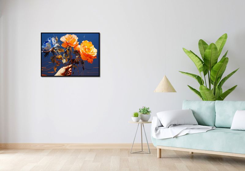 Plakat 80x60cm Żywy Uścisk zdjęcie 4