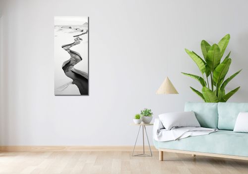 Obraz 40x100cm Szczeliny Mrozu na Arena.pl