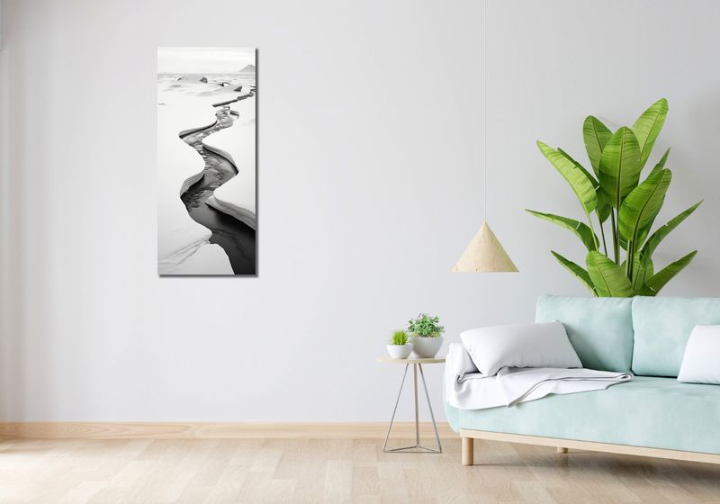 Obraz 40x100cm Szczeliny Mrozu zdjęcie 2