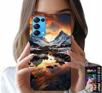 ETUI DO OPPO RENO5 4G 5G - STRUMIEŃ, GÓRY, SZCZYTY, EVEREST + FOLIA