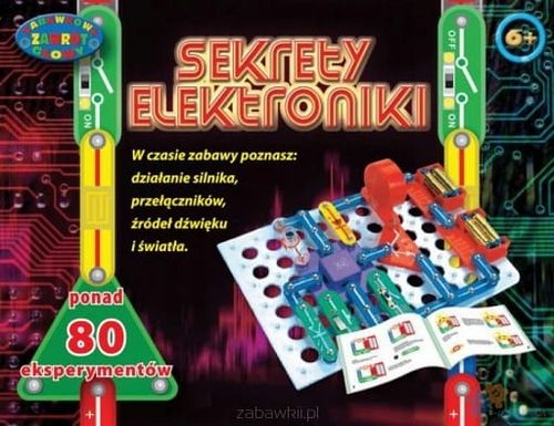 Sekrety elektroniki 80 eksperymentów zestaw 85958 Dromader na Arena.pl