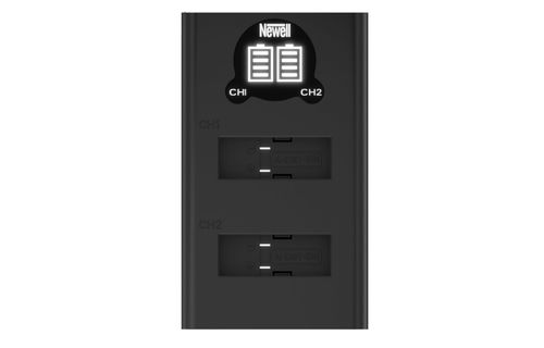 Zestaw ładowarka dwukanałowa Newell DL-USB-C i dwa akumulatory ABAT-001 na Arena.pl
