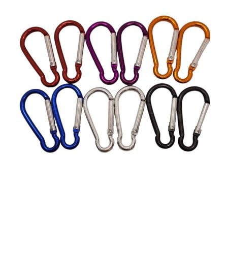 Zestaw 12 kolorowych karabińczyków na Arena.pl