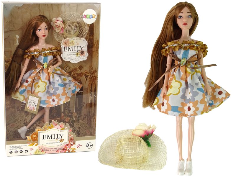 Lalka Dla Dzieci Emily Jesienna Kapelusz zdjęcie 1