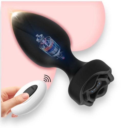 Power Escorts - Princess Plug - Remote Rose Design Plug - USB Rechargeable na Arena.pl