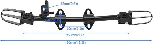 Uchwyt podnóżków do pitbike CRF50 50/70/110/125cc stalowy czarny na Arena.pl