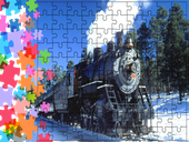 Puzzle tradycyjne Pociągi - Train