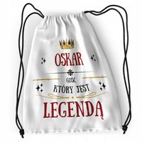 Plecak Dla Oskara Sportowy Szkolny Worek Torba Z Nadrukiem Ze Zdjęciem
