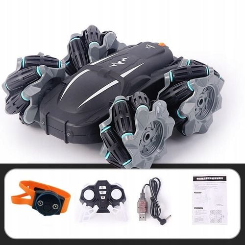 SAMOCHÓD ZDALNIE STEROWANY RĘKĄ GESTAMI AUTO RC PILOT OPASKA 4X4 LED na Arena.pl