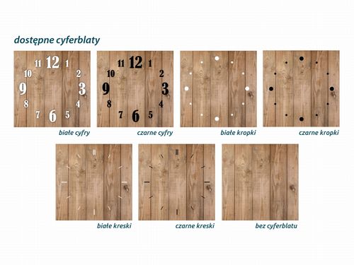 ZEGAR SZKLANY ROMB - Deski na Arena.pl