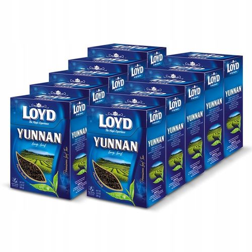 Chińska Herbata Czarna Liściasta Yunnan Long Leaf Bogaty Smak 80g LOYD na Arena.pl