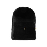 plecak aksamitny velvet czerń