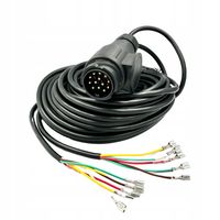 Wiązka przyczepki przyczepy z wtyczką 13 pin pinów 7m wtyczka z