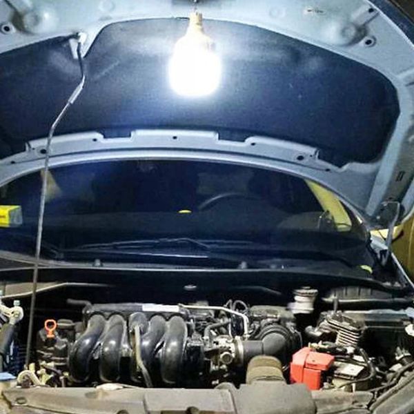 LAMPA KEMPINGOWA ŻARÓWKA LED LAMPKA DO NAMIOTU Z HACZYKIEM I AKUMULATOREM zdjęcie 4