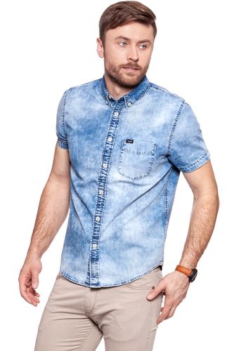 LEE BUTTON DOWN SHIRT DAYLIGHT BLAZE L886PGRS L na Arena.pl