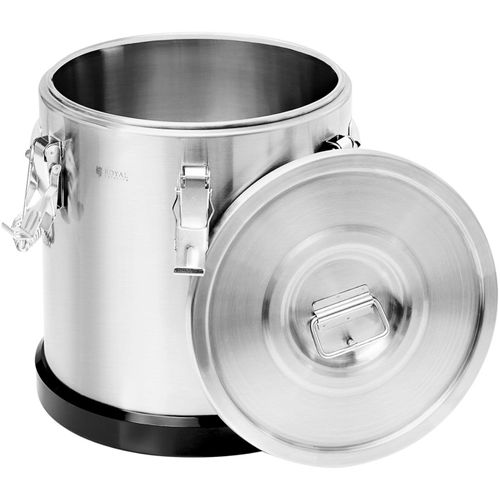 Termos pojemnik termiczny gastronomiczny do transportu żywności STAL 15 l na Arena.pl