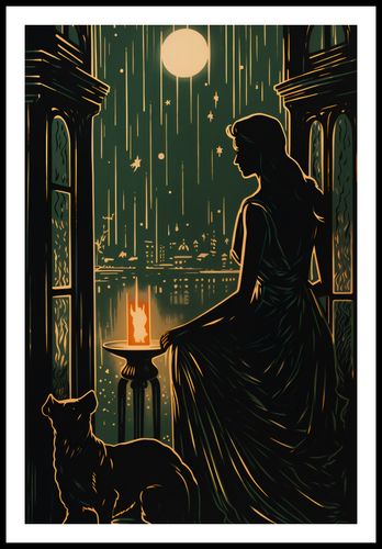 Plakat 61x91,5cm Nocne Szeptanie na Arena.pl