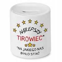 Dla Tirowca Kierowcy Skarbonka Najlepszy Tirowiec Z Nadrukiem Ze Zdjęciem