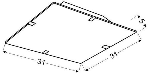 Ambiente plafon 31x31 10W LED multi kolor 6500K na Arena.pl
