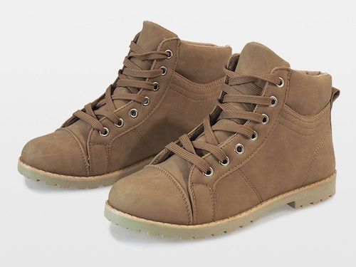 Khaki sznurowane botki BK-77 39 na Arena.pl