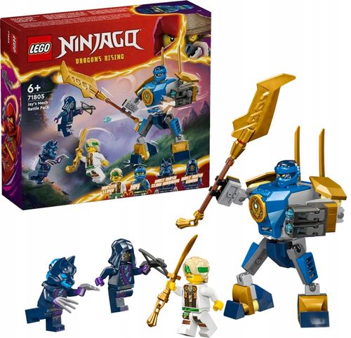 71805 - lego ninjago - zestaw bitewny z mechem jaya na Arena.pl