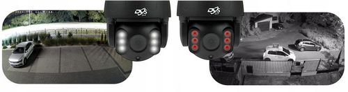 BEZPRZEWODOWA KAMERA OBROTOWA ZEWNĘTRZNA WIFI CZARNA 8Mpx 4K MONITORING DVS na Arena.pl