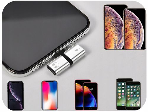 ROZDZIELACZ ADAPTER PRZEJŚCIÓWKA DO APPLE IPHONE na Arena.pl