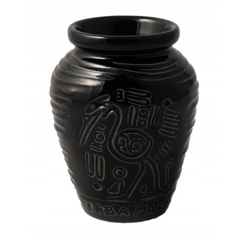 Matero Ceramiczne Czarne AZTEK 280ml na Arena.pl