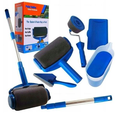 WAŁEK DO MALOWANIA SCIAN NIEKAPIĄCY UNIWERSALNY WAŁKI ZESTAW MALARSKI 5w1 na Arena.pl