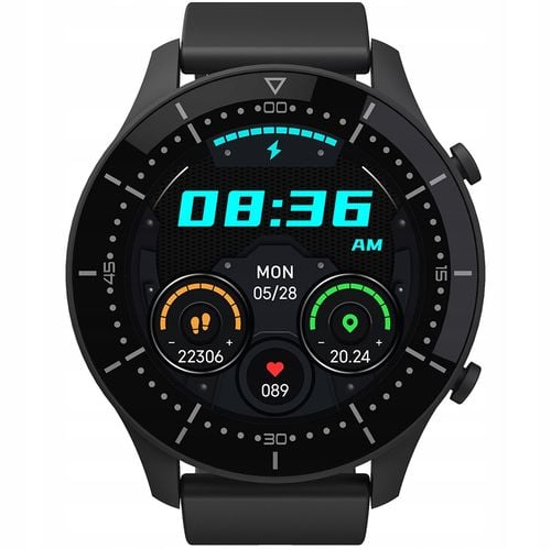 Smartwatch niktrade 206355370 czarny na Arena.pl