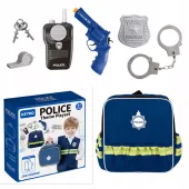 PLECAK POLICYJNY Z KRÓTKOFALÓWKĄ,