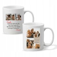 Kubek z imieniem PREZENT DLA CIEBIE WARTO ŻYĆ