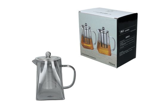 Czajnik szklany z sitkiem wzór 16 na Arena.pl