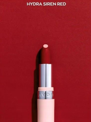 Avon - szminka kwas hialuronowy Hydra Siren Red zdjęcie 2